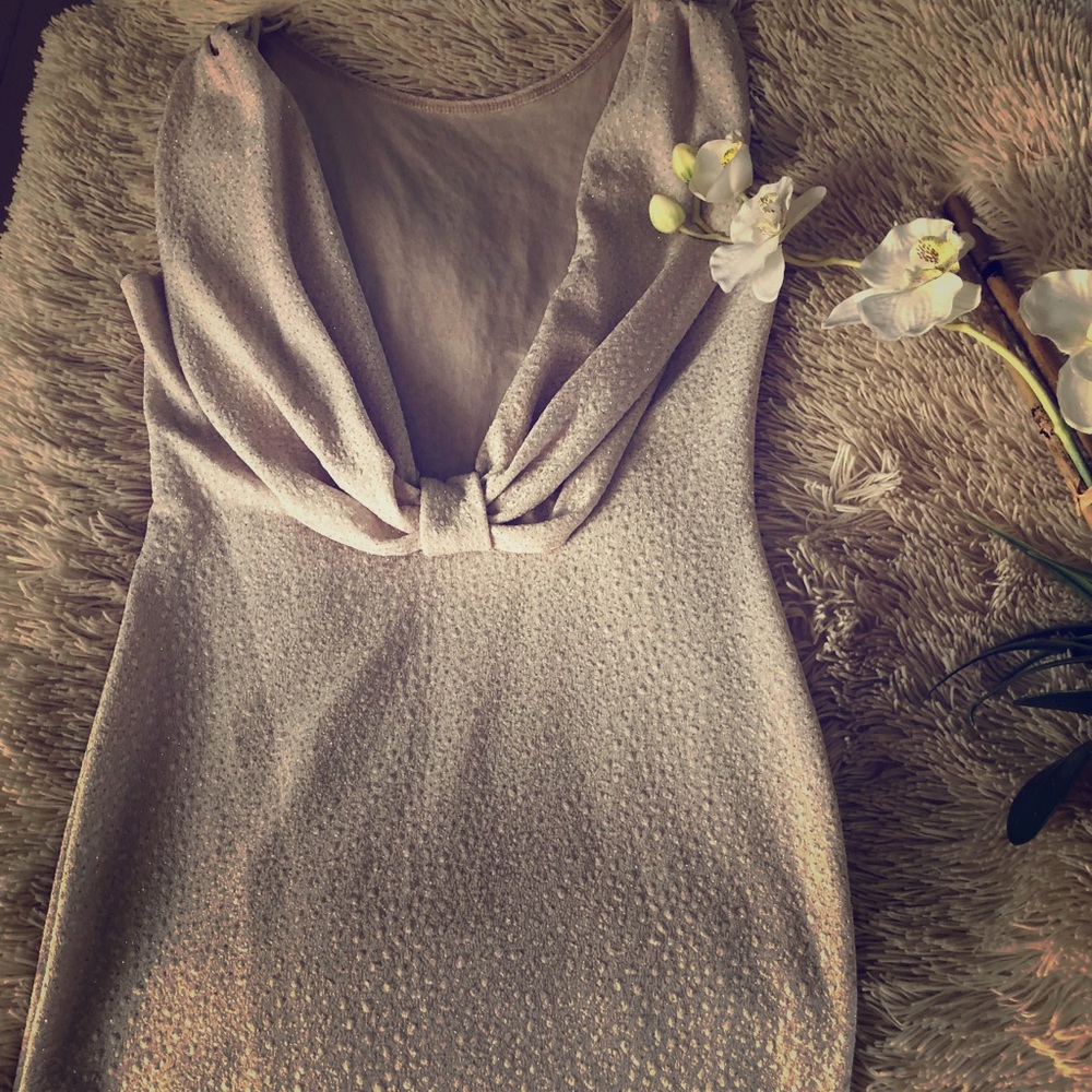 Cream Dinner Dress